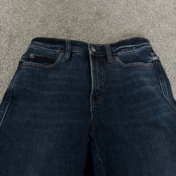 3/$45 Reitmans Stretch Dark Blue StraightJeans - Picture 2 of 8